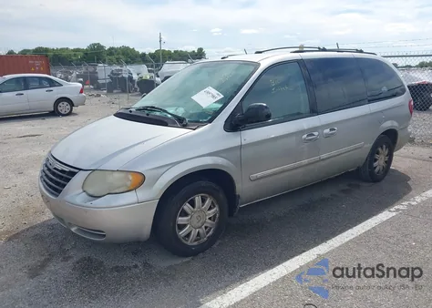 2007 Chrysler Town & Country Touring из США, поврежденный, VIN 2A4GP54L47R140896
